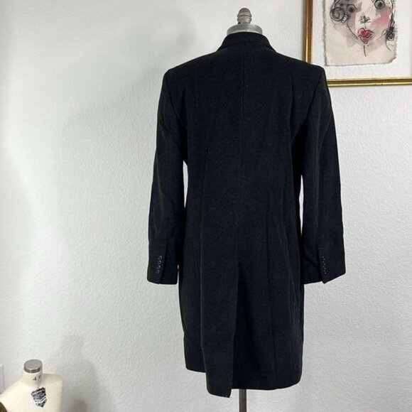 Hathaway Platinum Cashmere Wool Blend Coat Jacket - Picture 7 of 10